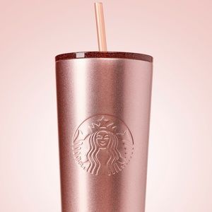 Starbucks Rose Gold Cold Cup 24 oz. NWT